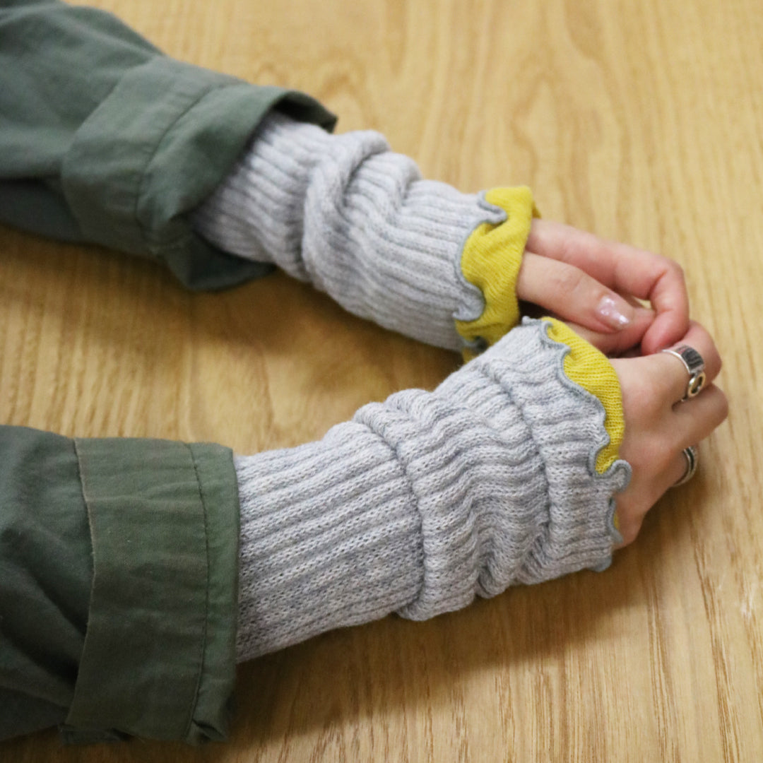 TAWARA タワラ｜うちがわコットン 2WAYウォーマー ふわふわ暖かアームウォーマー・レッグウォーマー 綿100% 肌に優しい 冷え対策｜t60667