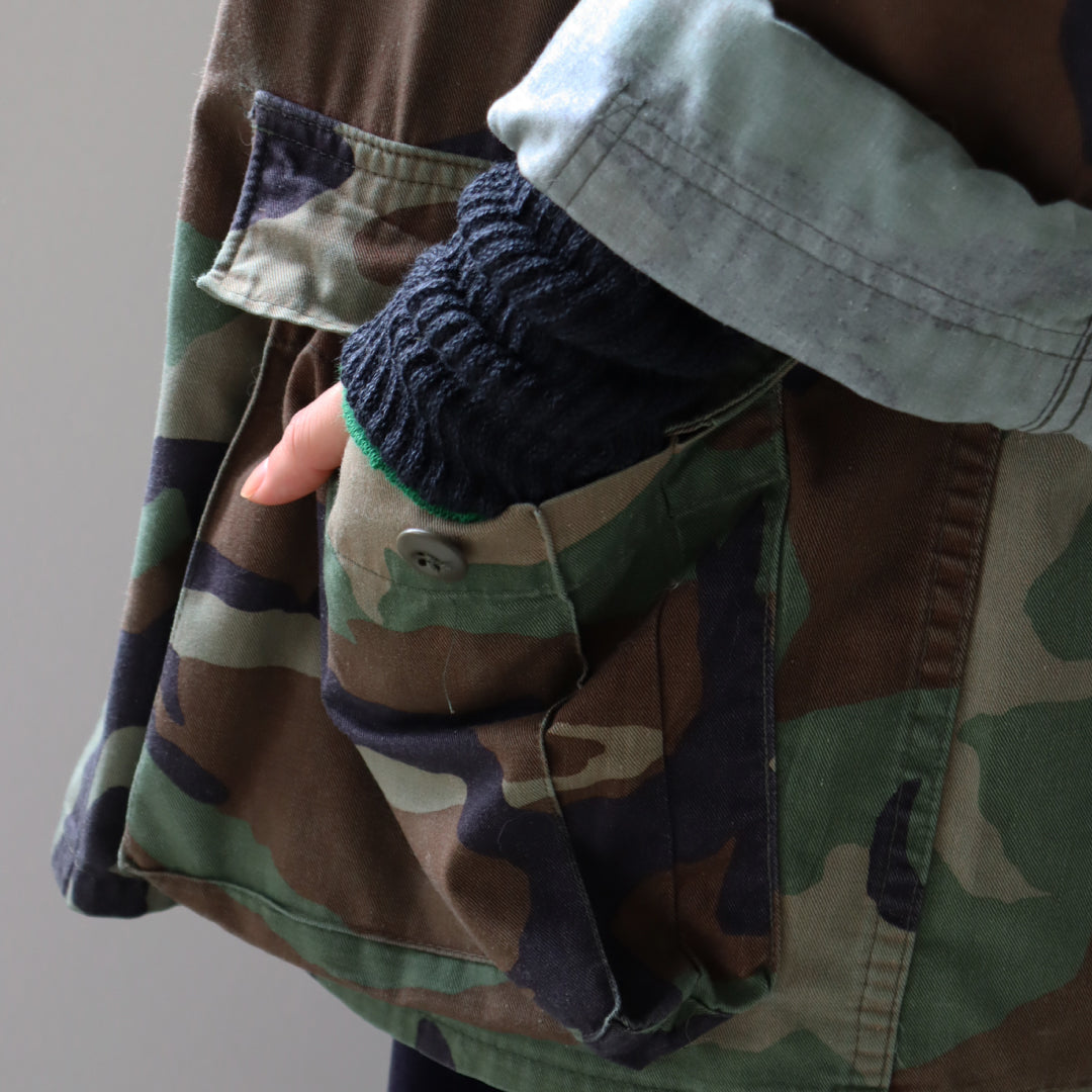 TAWARA タワラ｜ふわふわ内側コットン100% 2WAYアームウォーマー＆レッグウォーマー ショート丈 冷え対策｜t60877