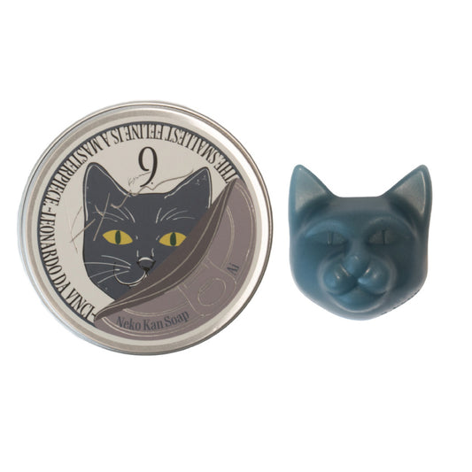 9.kyuu キュウ｜ネコ缶SOAP〜調和・バランスの取れたネコ 〜 数秘No.6《Ai》｜数秘で選ぶ！全身使える日本製オールインワン石鹸