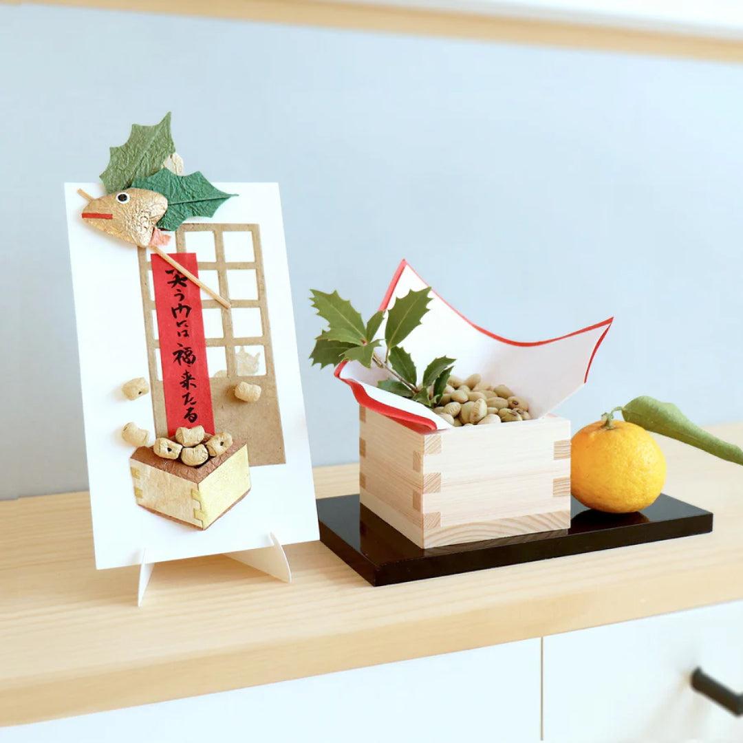 medetaya めでたや｜壁かざり 豆まき｜節分 飾り 和紙 柊鰯 厄除け 縁起物 置物｜632097148