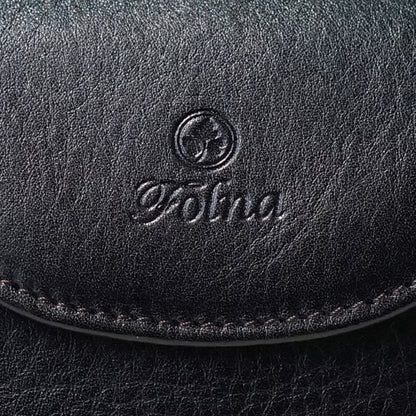 FOLNA フォルナ｜ヌメオイルシュリンク 二つ折り財布 手のひらサイズ 日本製 ボックス型小銭入れ 牛革 フォルナ｜2993801