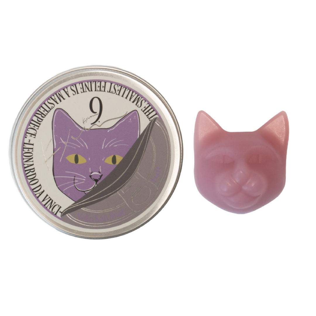 9.kyuu キュウ｜ネコ缶SOAP〜ミステリアスでマイペースなネコ〜 数秘No.7《fuji》｜数秘で選ぶ！全身使える日本製オールインワン石鹸