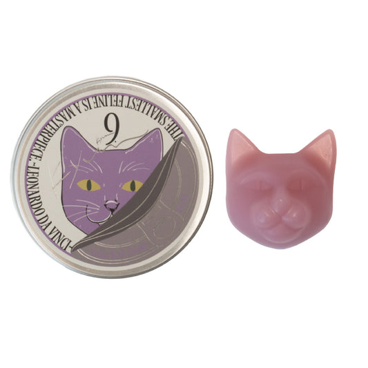 9.kyuu キュウ｜ネコ缶SOAP〜ミステリアスでマイペースなネコ〜 数秘No.7《fuji》｜数秘で選ぶ！全身使える日本製オールインワン石鹸