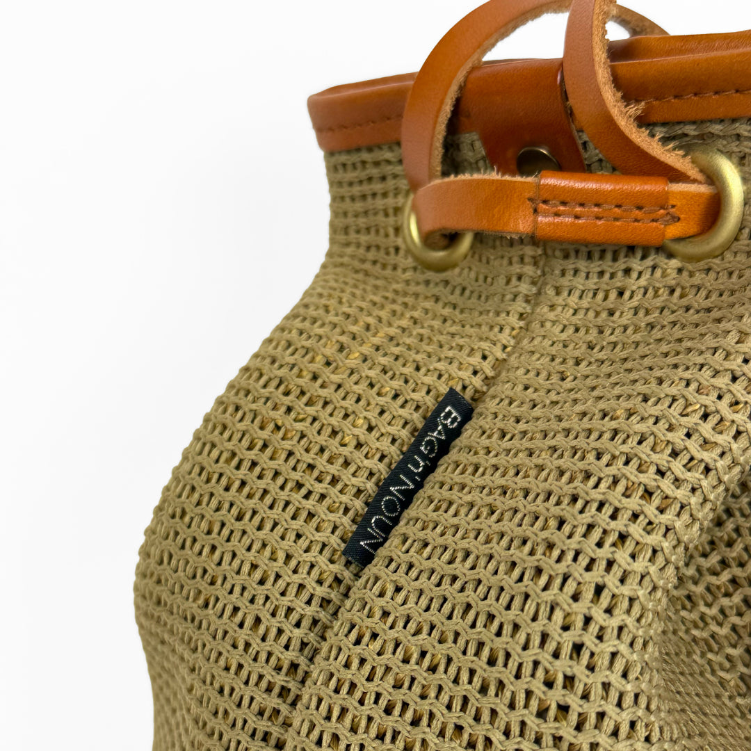 BAG'n'NOUN バッグンナウン｜BIRD HOUSE MESH 巾着バッグ メッシュポーチ 撥水 ナイロン 日本製｜70020724