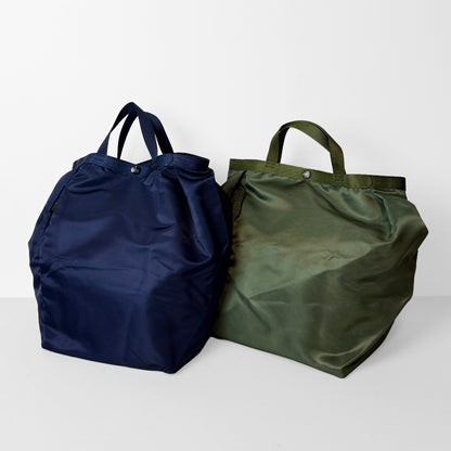 BAG'n'NOUN バッグンナウン｜SHOPPING MIL-Sサイズ 軽量約90g MA-1生地のミニトートバッグ｜70021021