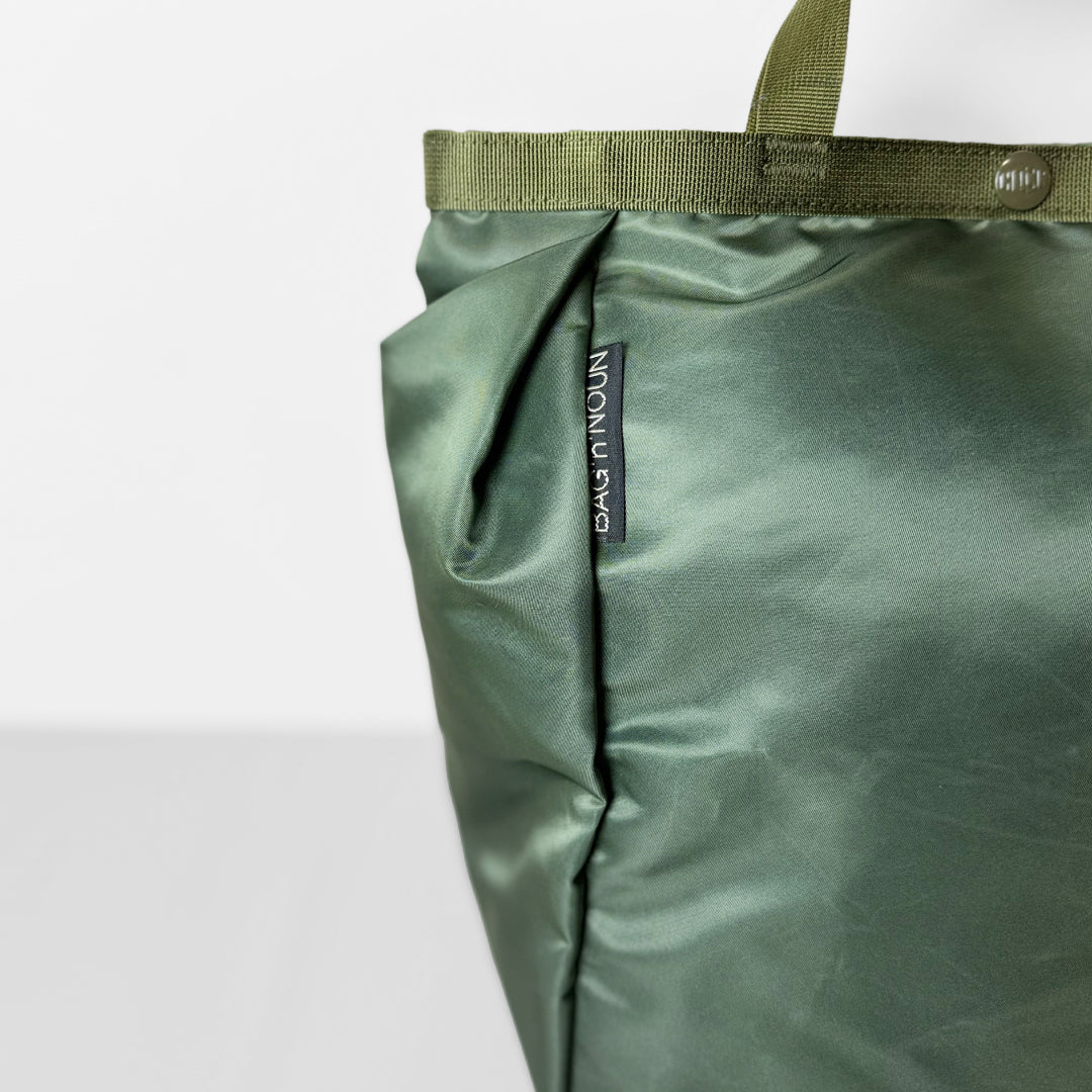 BAG'n'NOUN バッグンナウン｜SHOPPING MIL-Sサイズ 軽量約90g MA-1生地のミニトートバッグ｜70021021