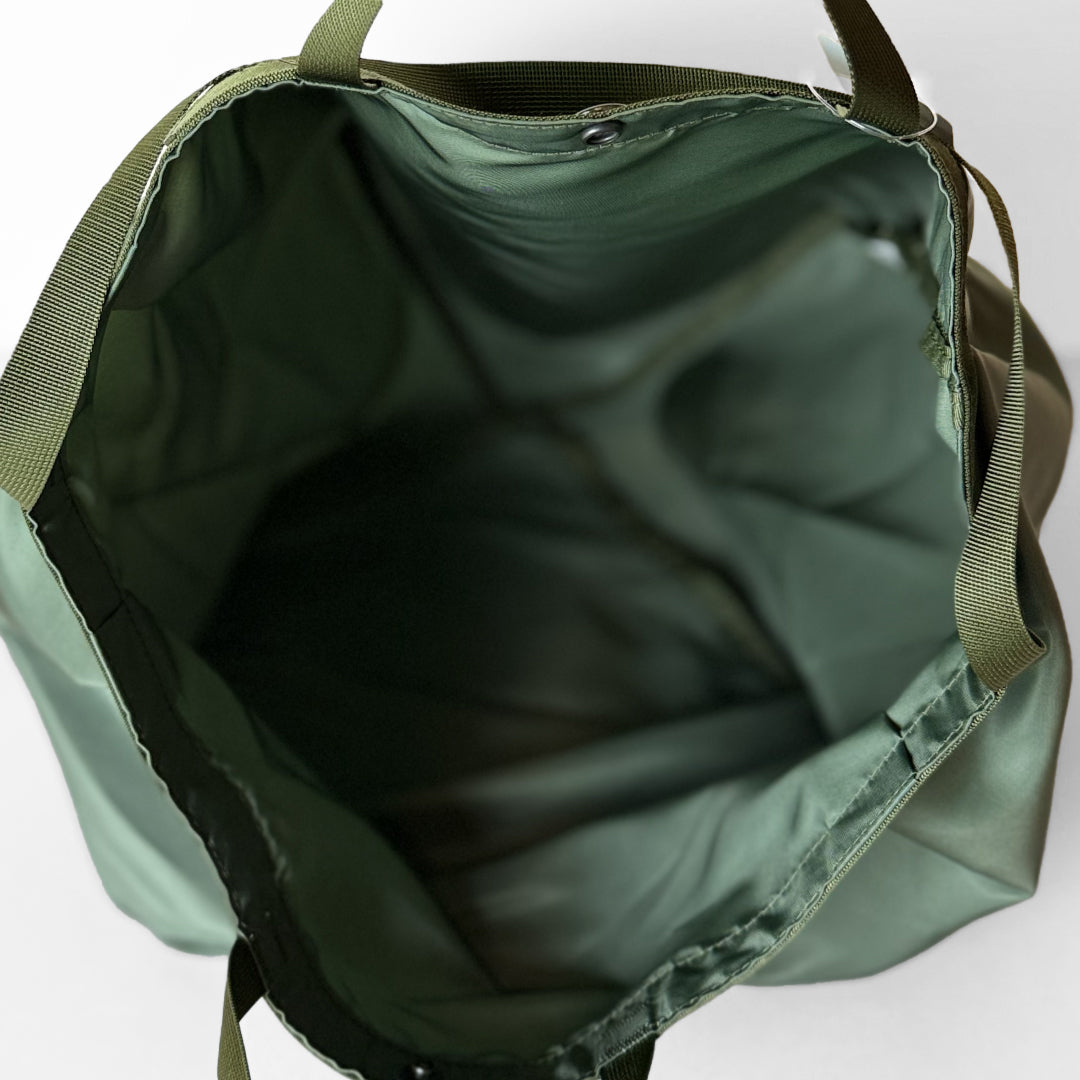 BAG'n'NOUN バッグンナウン｜SHOPPING MIL-Mサイズ MA-1生地の2WAYトートバッグ｜軽量 大容量ナイロンバッグ｜70021022