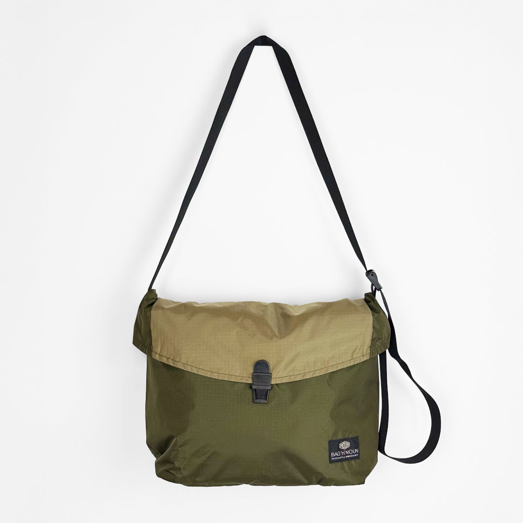 BAG'n'NOUN バッグンナウン｜PORCINI COMBI ポルチーニ コンビ ショルダーバッグ ナイロン 軽量 リップストップ 日本製 ユニセックス｜70021058