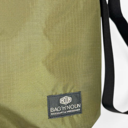 BAG'n'NOUN バッグンナウン｜PORCINI COMBI ポルチーニ コンビ ショルダーバッグ ナイロン 軽量 リップストップ 日本製 ユニセックス｜70021058