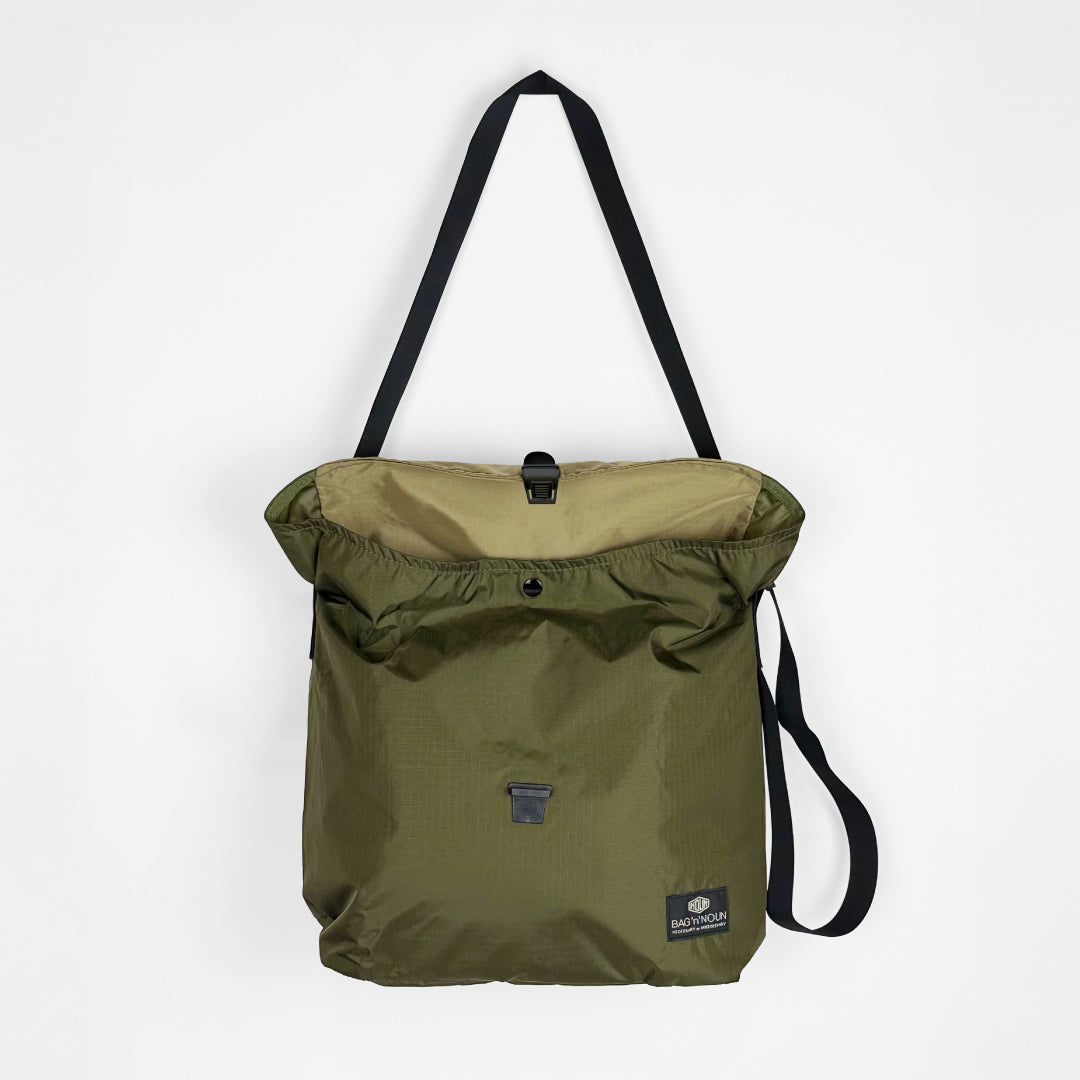 BAG'n'NOUN バッグンナウン｜PORCINI COMBI ポルチーニ コンビ ショルダーバッグ ナイロン 軽量 リップストップ 日本製 ユニセックス｜70021058