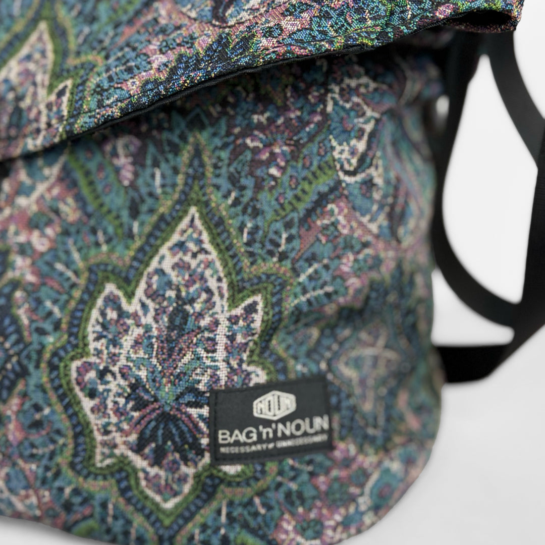 BAG'n'NOUN バッグンナウン｜PORCINI Lサイズ ゴブラン柄 A4サイズ対応 ショルダーバッグ 大きめ 旅行 ユニセックス｜70021062