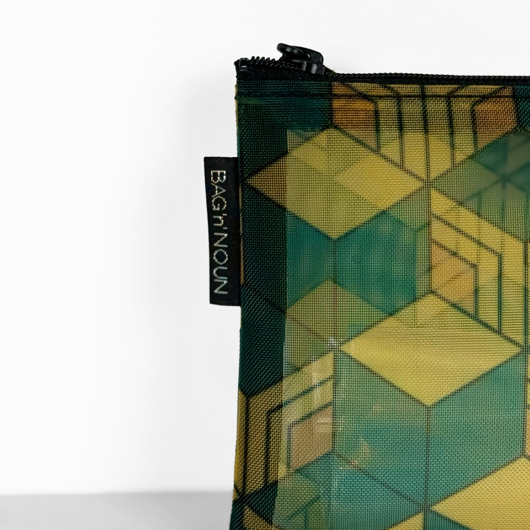 BAG'n'NOUN バッグンナウン｜MESH POUCH 日本製 小物入れ 化粧ポーチ 透け感 メッシュポーチ ギフト｜70021082
