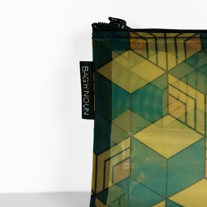 BAG'n'NOUN バッグンナウン｜MESH POUCH 日本製 小物入れ 化粧ポーチ 透け感 メッシュポーチ ギフト｜70021082