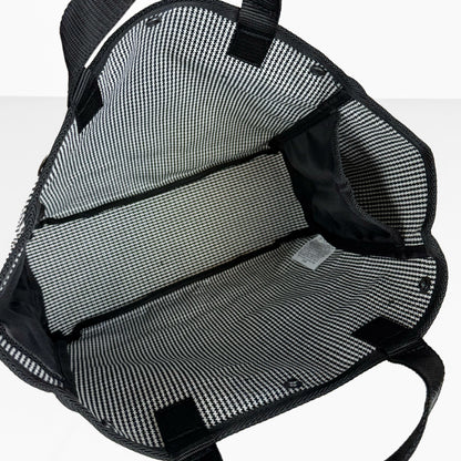 BAG'n'NOUN バッグンナウン｜HOMES HOUNDSTOOTH Sサイズ 千鳥格子 トートバッグ 小さめ 帆布 日本製 ｜70021055