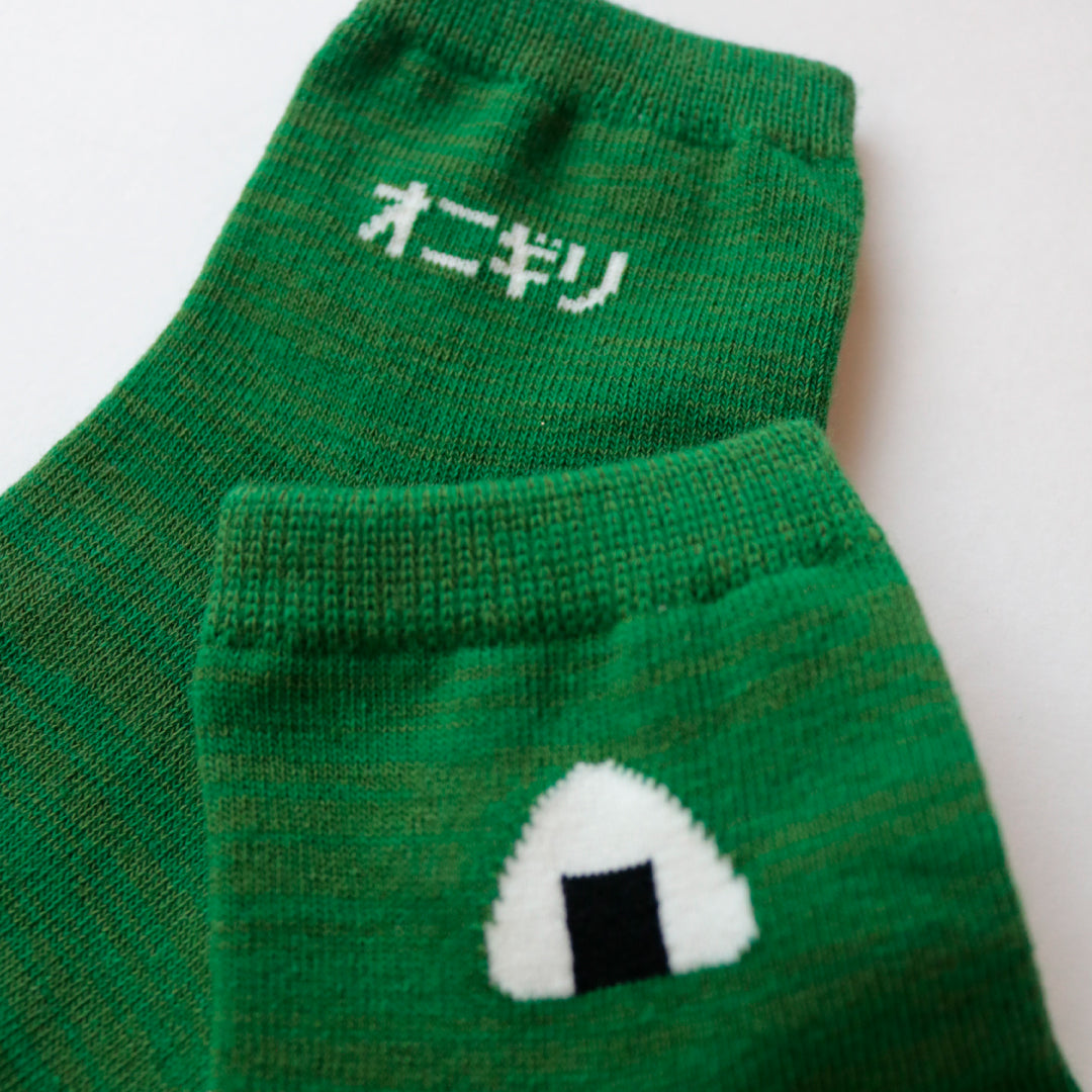 stample スタンプル｜【キッズ】ごはんもんショートソックス3足組 子供 靴下 滑り止め 通園 通学 秋冬｜73019