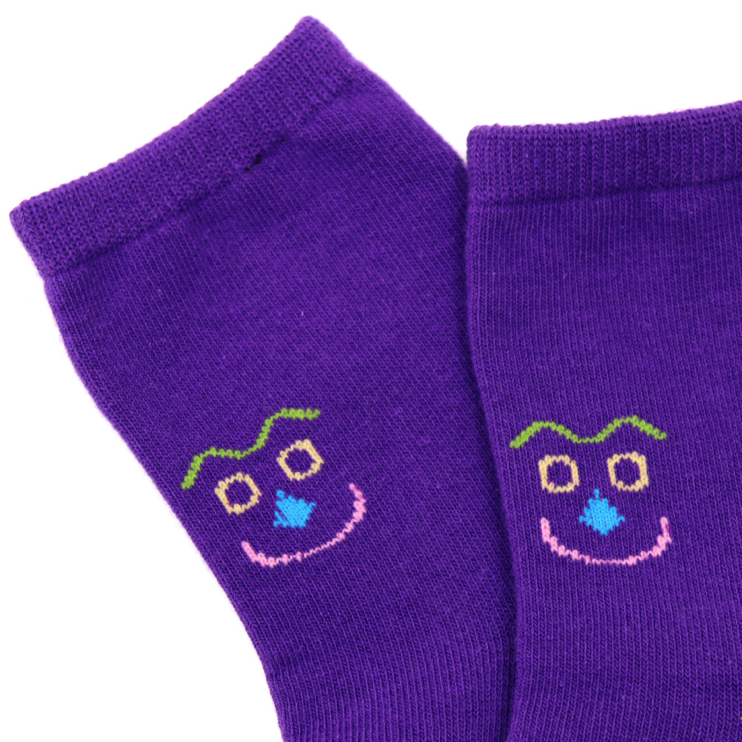 stample スタンプル｜キッズ 3足組 ファニーフェイス クルーソックス  ユニセックス 幼稚園 小学生 ギフト プレゼント｜73276