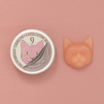 9.kyuu キュウ｜ネコ缶SOAP〜ポジティブでリーダーシップのあるネコ〜 数秘No.8《Momo》｜数秘で選ぶ！全身使える日本製オールインワン石鹸