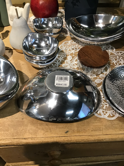 Aluminium Oval Tray｜アルミニウムオーバルトレイW20×D15×H5.8cm｜81381