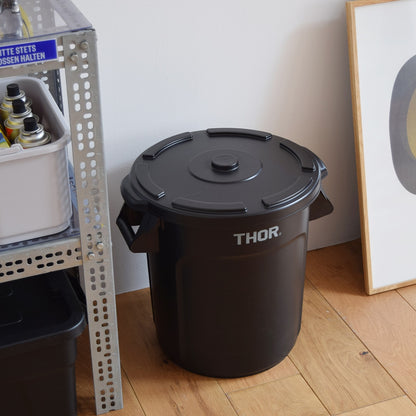 [新モデル]THOR ソー｜Round Container DC-38L｜368238BLKC※フタは付属していません