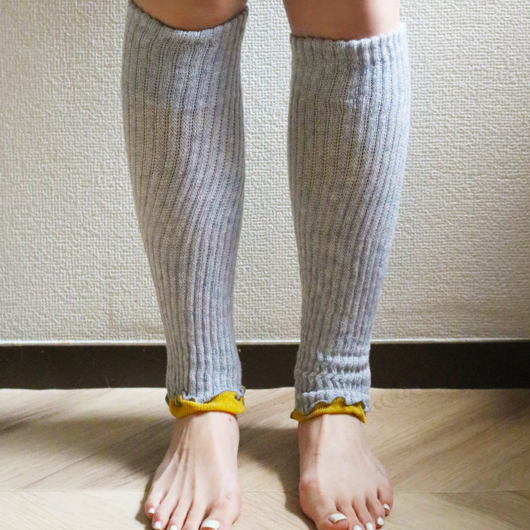 TAWARA タワラ｜うちがわコットン 2WAYウォーマー ふわふわ暖かアームウォーマー・レッグウォーマー 綿100% 肌に優しい 冷え対策｜t60667