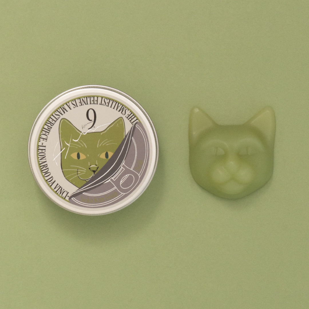 9.kyuu キュウ｜ネコ缶SOAP〜柔軟で心地のよいネコ〜 数秘No.9《Seiji》｜数秘で選ぶ！全身使える日本製オールインワン石鹸