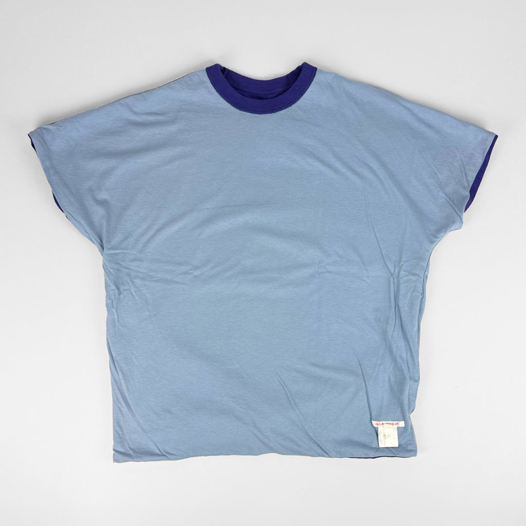 necessary or unnecessary ネセサリーオアアンネセサリー｜REVERSE T 2つの表情を楽しむリバーシブル半袖Tシャツ 日本製 ユニセックス｜90012097