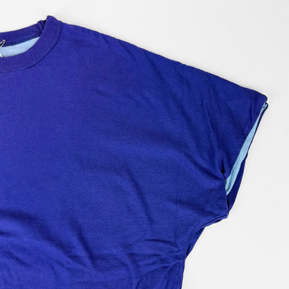 necessary or unnecessary ネセサリーオアアンネセサリー｜REVERSE T 2つの表情を楽しむリバーシブル半袖Tシャツ 日本製 ユニセックス｜90012097