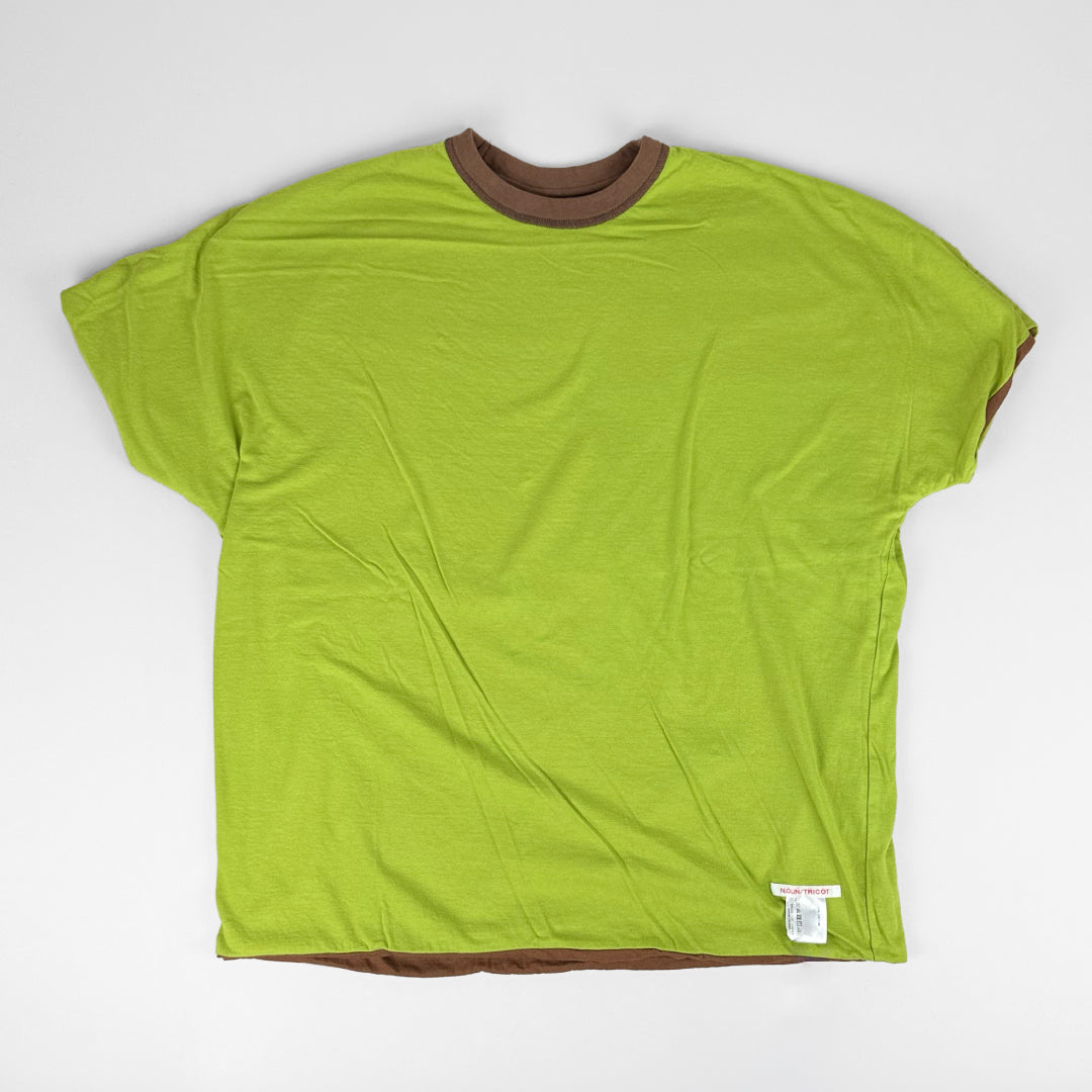 necessary or unnecessary ネセサリーオアアンネセサリー｜REVERSE T 2つの表情を楽しむリバーシブル半袖Tシャツ 日本製 ユニセックス｜90012097