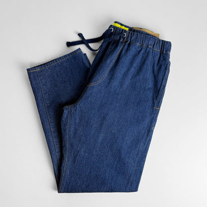 necessary or unnecessary ネセサリーオアアンネセサリー｜RIGID SPINDLE DENIM パンツ リジッド ユニセックス 日本製｜90012250