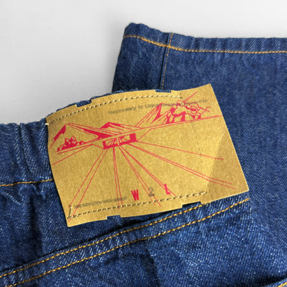 necessary or unnecessary ネセサリーオアアンネセサリー｜RIGID SPINDLE DENIM パンツ リジッド ユニセックス 日本製｜90012250