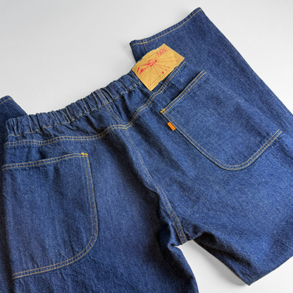 necessary or unnecessary ネセサリーオアアンネセサリー｜RIGID SPINDLE DENIM パンツ リジッド ユニセックス 日本製｜90012250