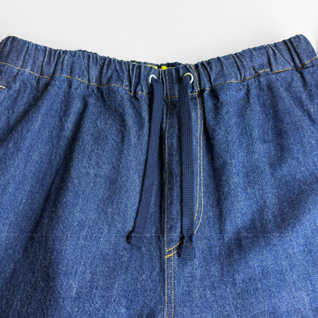 necessary or unnecessary ネセサリーオアアンネセサリー｜RIGID SPINDLE DENIM パンツ リジッド ユニセックス 日本製｜90012250