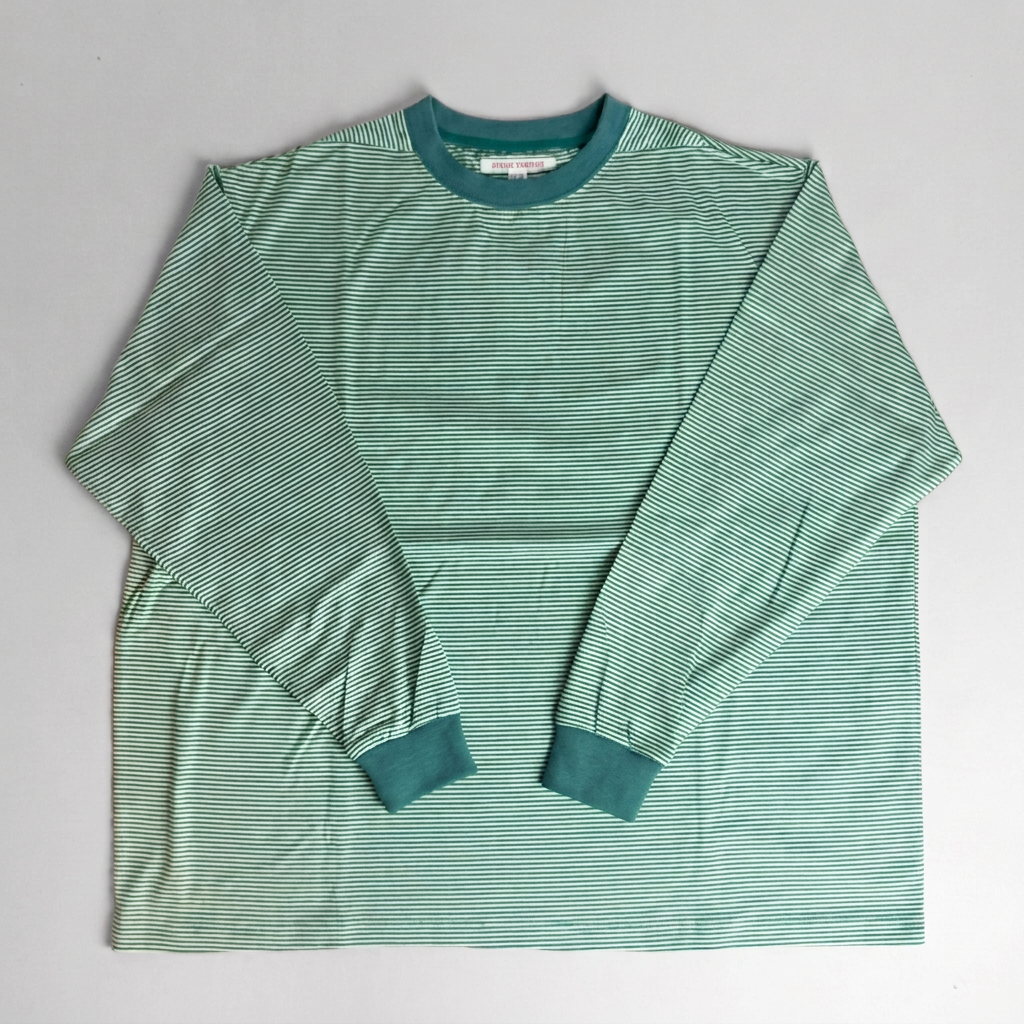 necessary or unnecessary ネセサリーオアアンネセサリー｜DELTA L/S 周りと被らない大人カジュアル ボーダーTee ロンT 切り替えデザイン 日本製｜90012286