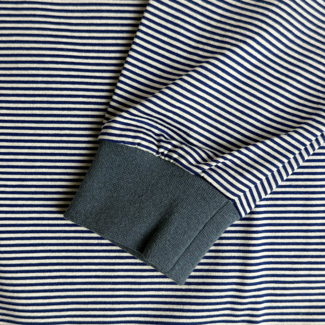 necessary or unnecessary ネセサリーオアアンネセサリー｜DELTA L/S 周りと被らない大人カジュアル ボーダーTee ロンT 切り替えデザイン 日本製｜90012286