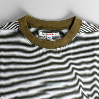 necessary or unnecessary ネセサリーオアアンネセサリー｜DELTA L/S 周りと被らない大人カジュアル ボーダーTee ロンT 切り替えデザイン 日本製｜90012286
