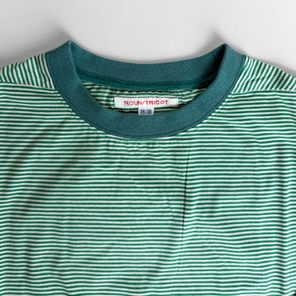 necessary or unnecessary ネセサリーオアアンネセサリー｜DELTA L/S 周りと被らない大人カジュアル ボーダーTee ロンT 切り替えデザイン 日本製｜90012286