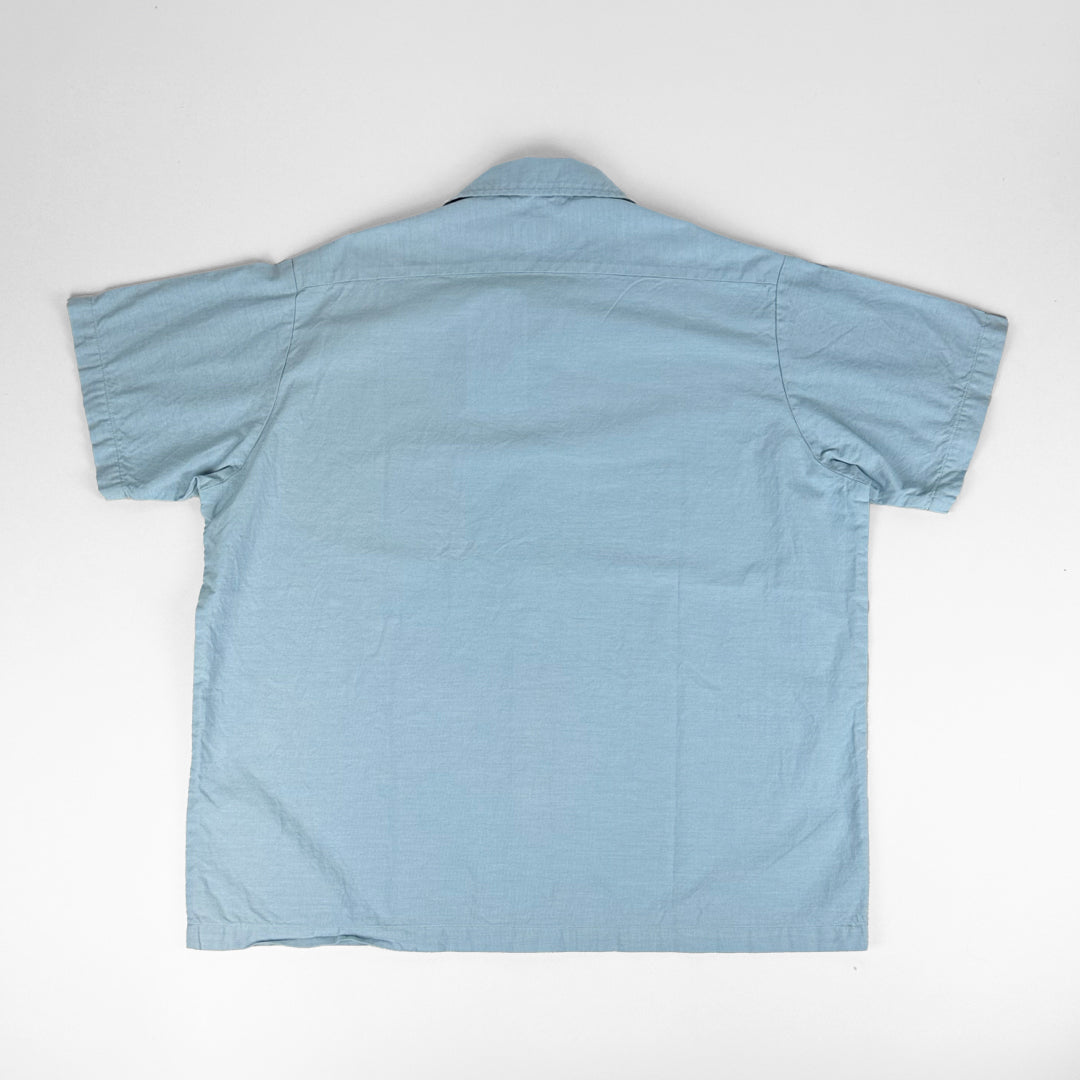 necessary or unnecessary ネセサリーオアアンネセサリー｜S/S SHIRT 片ポケットが個性を放つライトオックス半袖シャツ 日本製 ユニセックス｜90012306