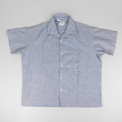 necessary or unnecessary ネセサリーオアアンネセサリー｜S/S SHIRT すっきり綺麗に見せる大人のオックス半袖シャツ 胸ポケット 日本製 ユニセックス｜90012307