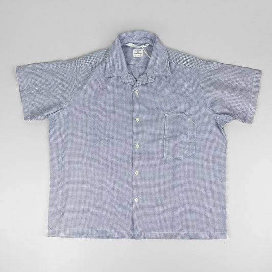 necessary or unnecessary ネセサリーオアアンネセサリー｜S/S SHIRT すっきり綺麗に見せる大人のオックス半袖シャツ 胸ポケット 日本製 ユニセックス｜90012307