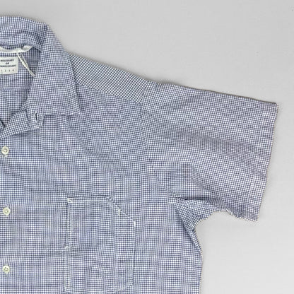 necessary or unnecessary ネセサリーオアアンネセサリー｜S/S SHIRT すっきり綺麗に見せる大人のオックス半袖シャツ 胸ポケット 日本製 ユニセックス｜90012307