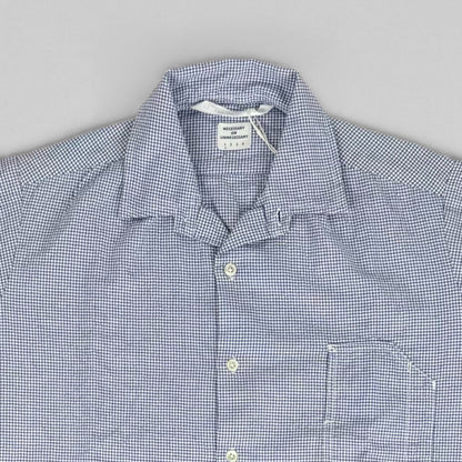 necessary or unnecessary ネセサリーオアアンネセサリー｜S/S SHIRT すっきり綺麗に見せる大人のオックス半袖シャツ 胸ポケット 日本製 ユニセックス｜90012307