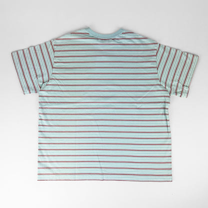 necessary or unnecessary ネセサリーオアアンネセサリー｜BORDER B 綿100% ポケット付き ボーダー Tシャツ 半袖 カットソー 日本製｜90012315