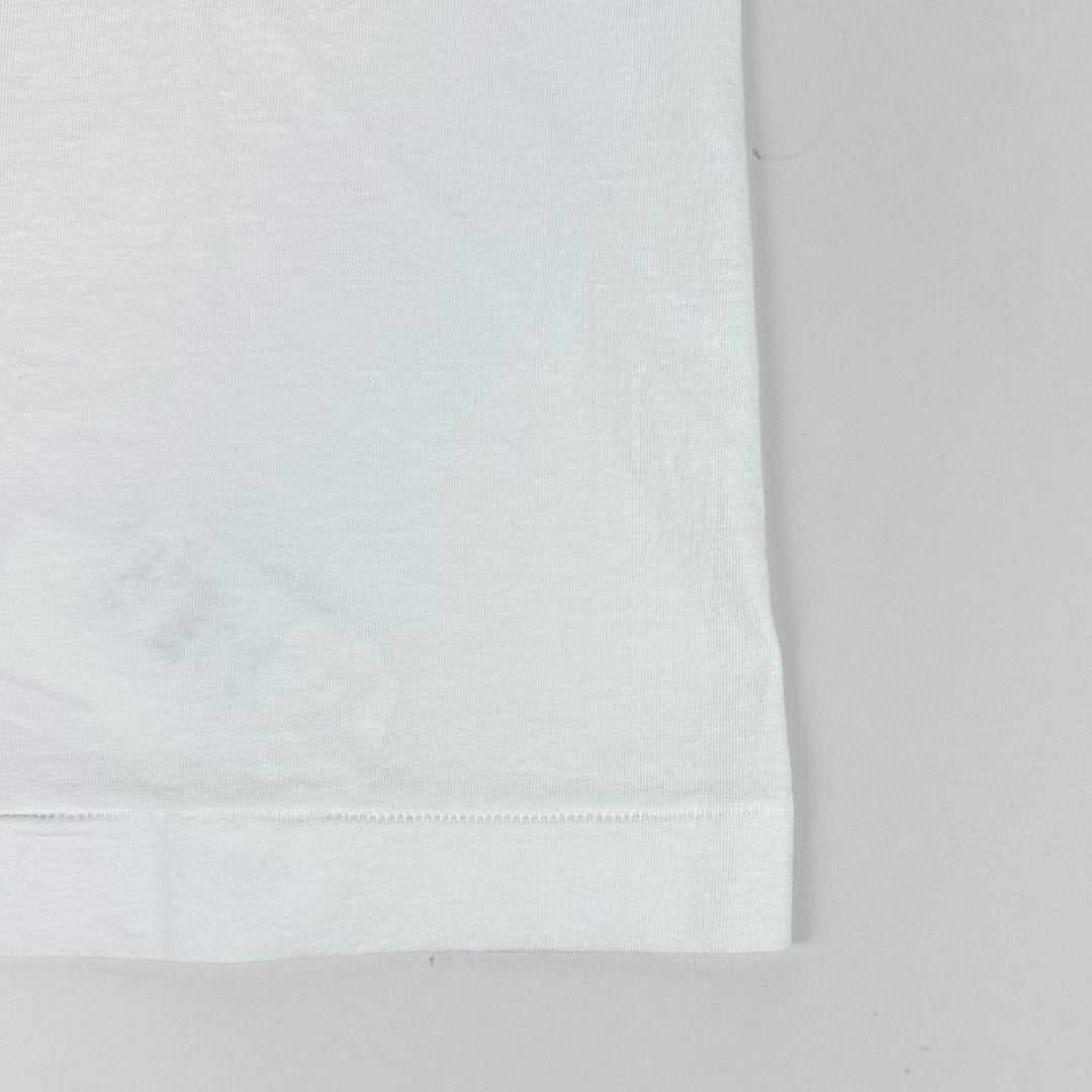 necessary or unnecessary ネセサリーオアアンネセサリー｜ROGER AMBROSIO Tee 前後レトロフォント 大人のクラシックTシャツ 日本製 ユニセックス｜90012328
