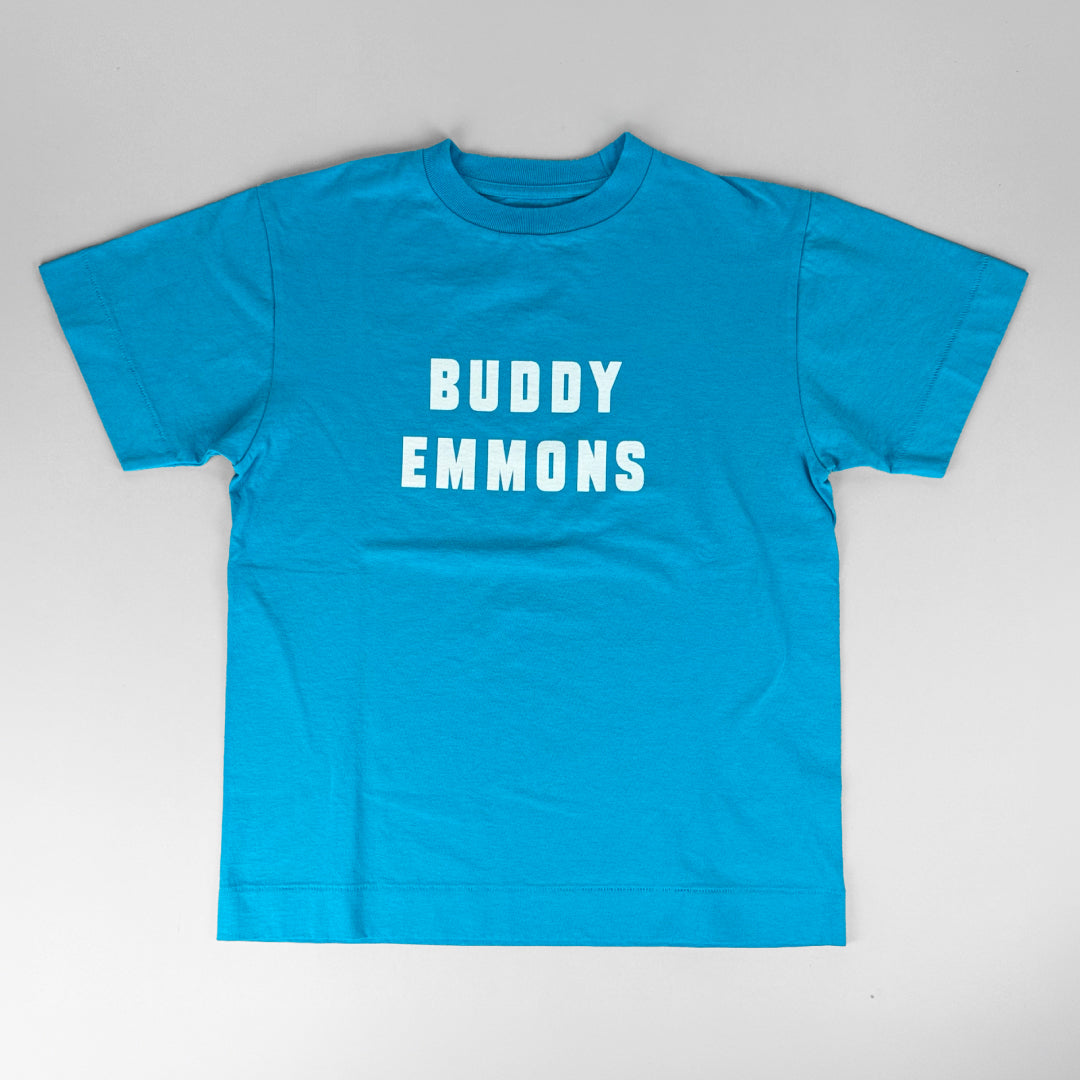 necessary or unnecessary ネセサリーオアアンネセサリー｜BUDDY EMMONS  綿100% 味わい深いクラシック仕様 プリントTシャツ 日本製 ユニセックス｜90012332
