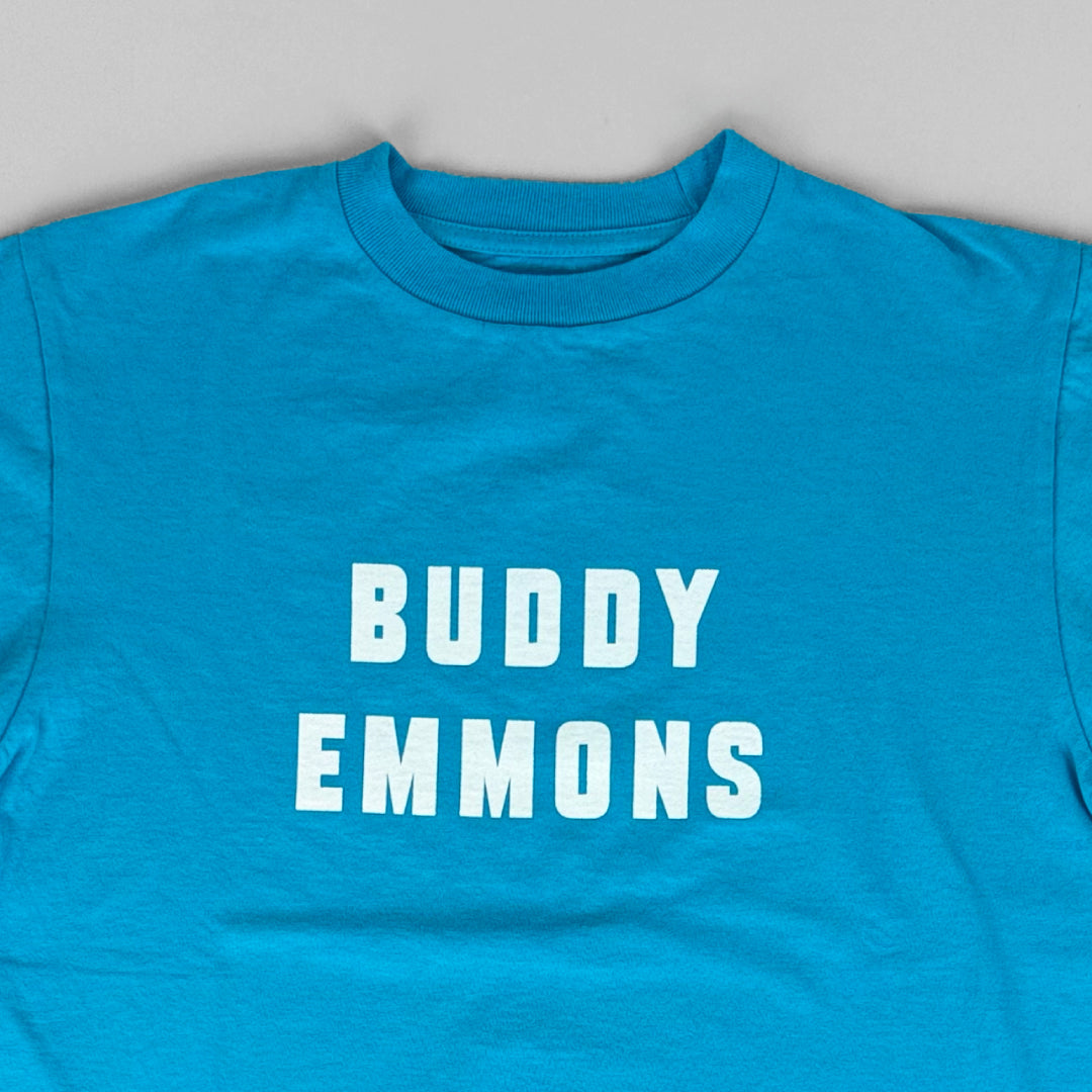 necessary or unnecessary ネセサリーオアアンネセサリー｜BUDDY EMMONS  綿100% 味わい深いクラシック仕様 プリントTシャツ 日本製 ユニセックス｜90012332