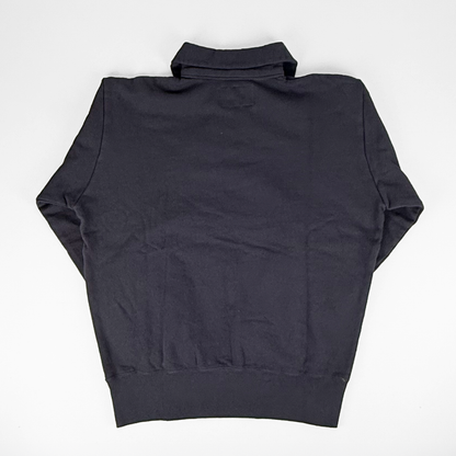 necessary or unnecessary ネセサリーオアアンネセサリー｜ HOT MAC ZIP ハーフジップ裏起毛スウェット｜シンプル 暖かい 秋冬の防寒 ジャケットのインナーとして  ユニセックス N.O.UN 日本製｜90012385