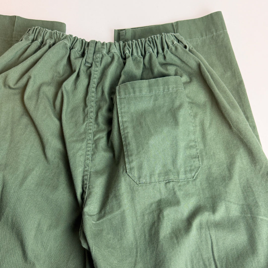 necessary or unnecessary ネセサリーオアアンネセサリー｜PIN TUCK PANTS ツイル生地 周りと差がつく上品カジュアル 日本製 ユニセックス 厚手｜90012394