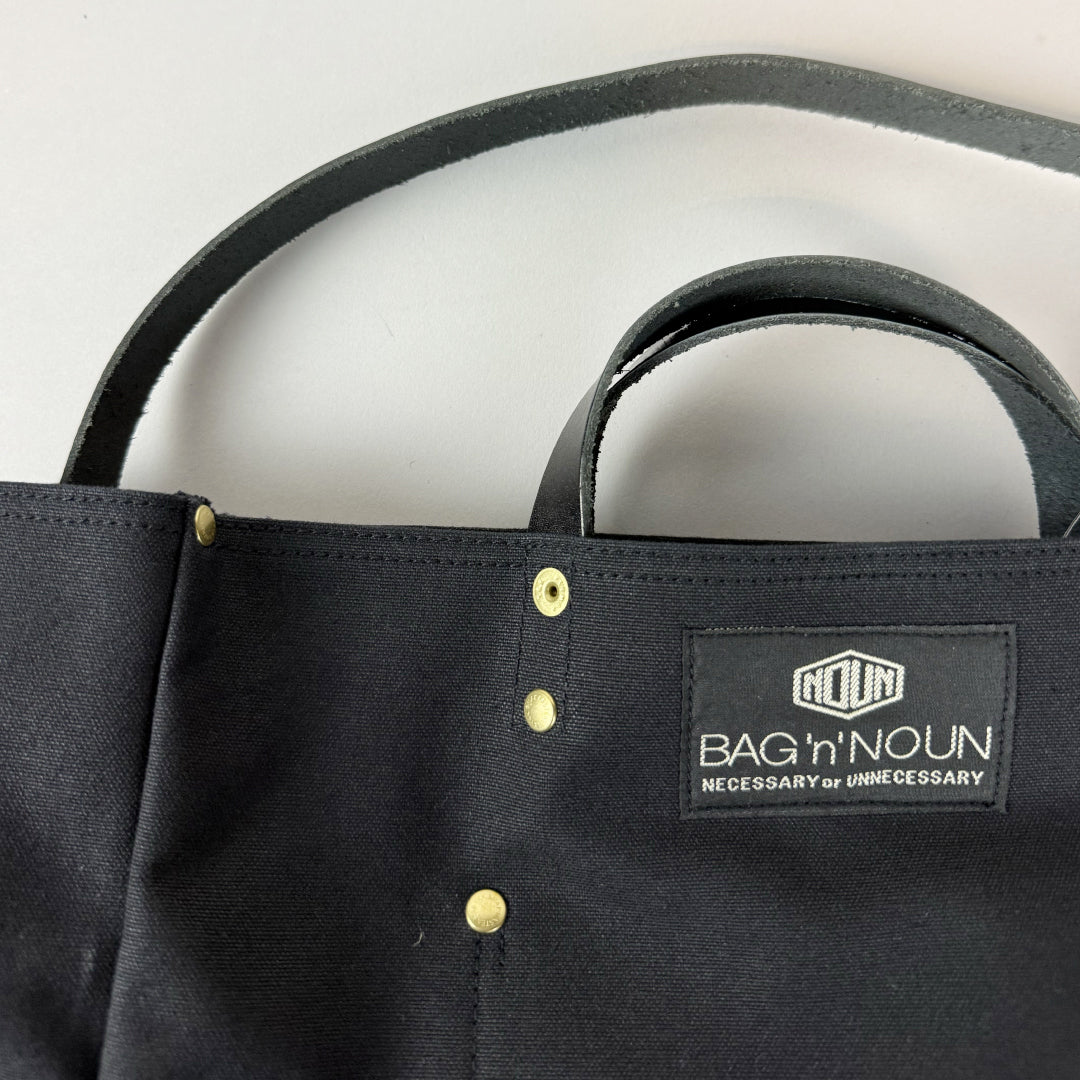 BAG'n'NOUN バッグンナウン｜手持ちも肩掛けもできる2WAY仕様のTOOLBAG【BLACK9】｜70020968