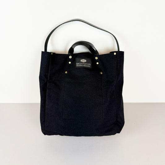 BAG'n'NOUN バッグンナウン｜手持ちも肩掛けもできる2WAY仕様のTOOLBAG【BLACK9】｜70020968