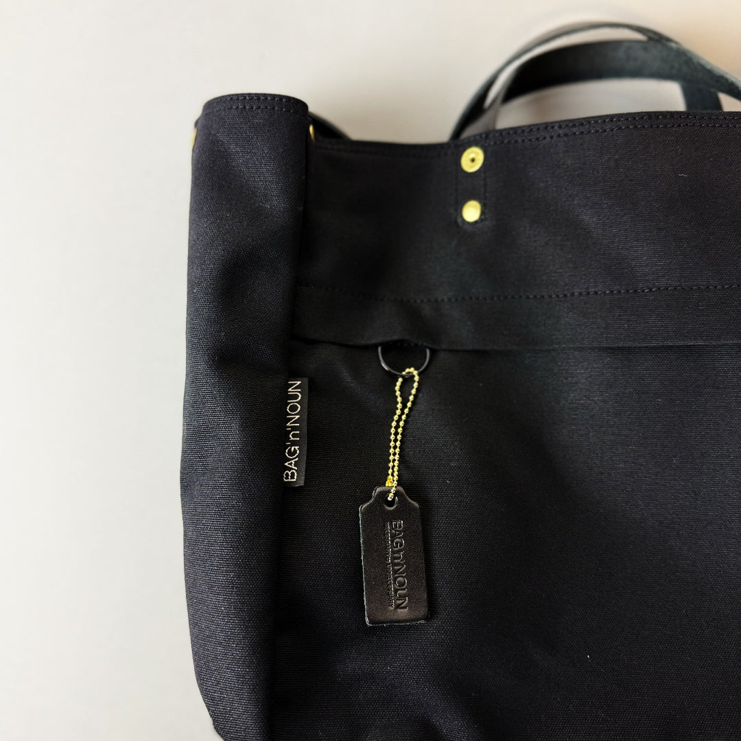 BAG'n'NOUN バッグンナウン｜洗練された大人のための2WAYトートバッグTOOLBAG SHORT【BLACK 9】｜70020969